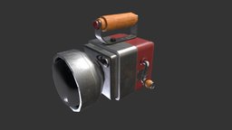 Dynamo handheld flashlight prop, ready, handheld, flashlight, old, downloadable, gamerady, game, free
