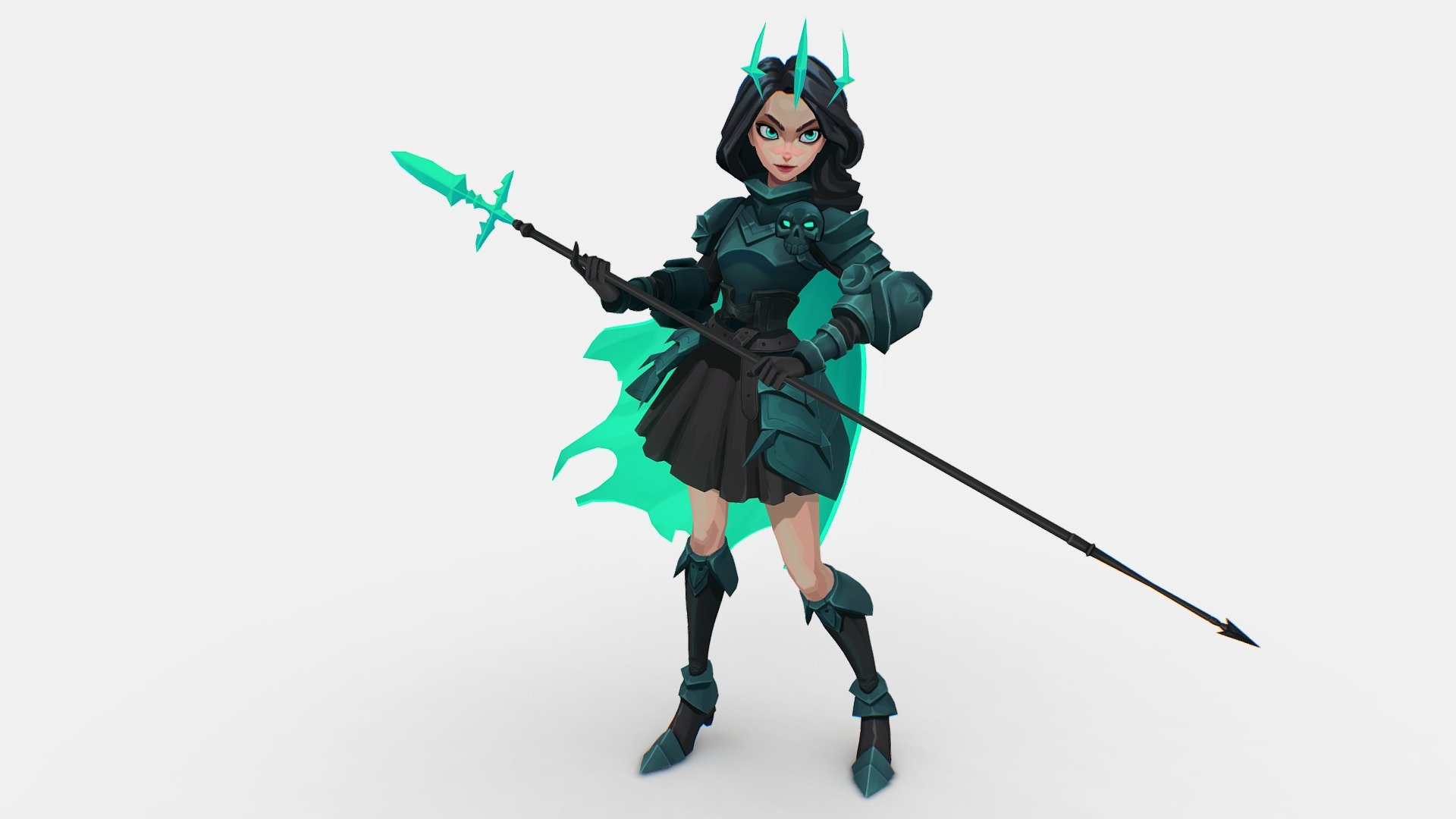 At the end of this year, I decided to give myself a challenge to do some work in handpainted style, based on the concept of the amazing cai lei.
As always for me it was a very interesting and exciting adventure =) - Dark Templar - 3D model by deluxor 3d model