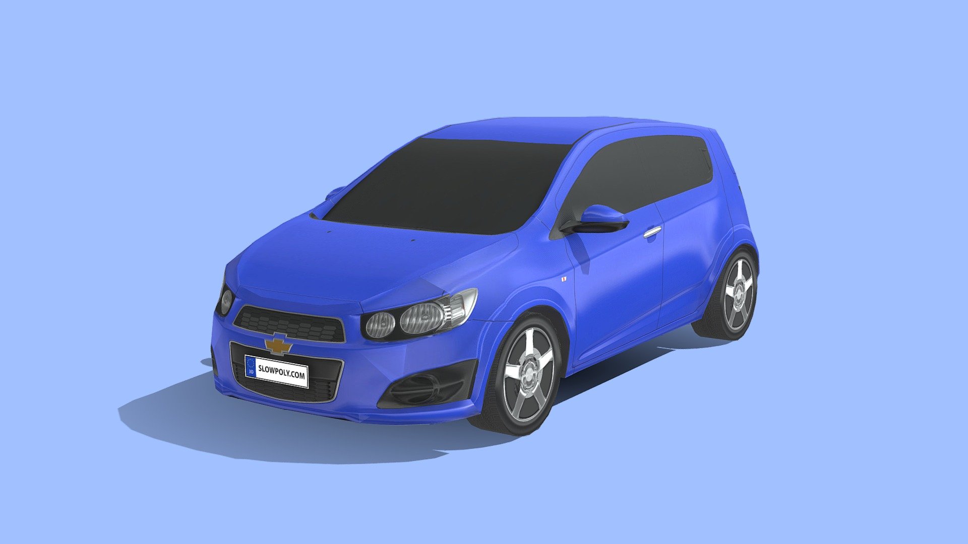 Buckle up and join the ride with our incredible 3D model car! With few polygons, it’s light, flexible, and realistic. High-quality textures bring it to life. Effortlessly integrate it into any project and let your creativity soar. Get ready for a thrilling journey!

If you love this 3d model and curious about how it’s done, visit our tutorial here: https://www.slowpoly.com/l/course unlock the technique, tool and trick to crafting this detailed-looking low poly car now! - Chevrolet Aveo Sonic 2014 - Buy Royalty Free 3D model by slowpoly 3d model