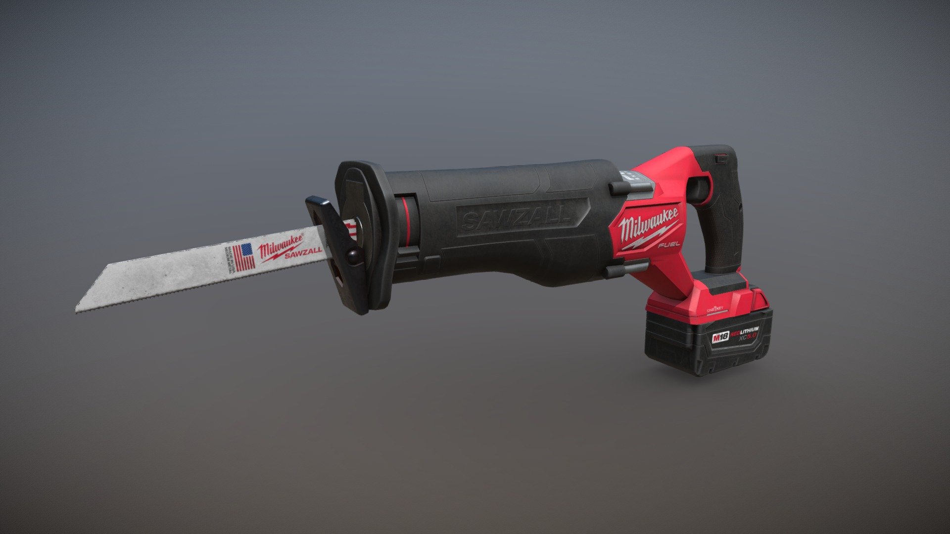 Milwaukee brand reciprocating saw - aka &ldquo;Sawzall.
