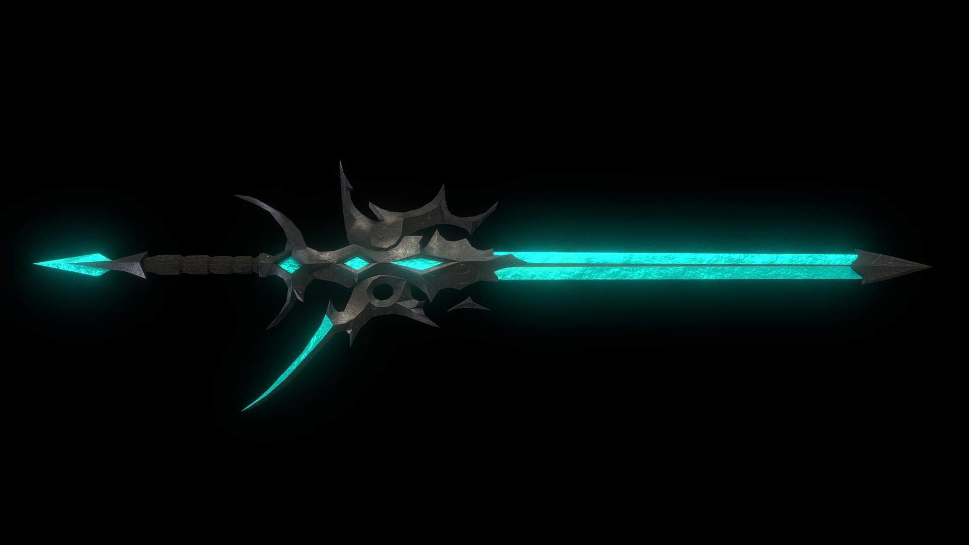 The &lsquo;Moon's Tear' is a legendary sword with a magic blade that radiates the light of the moon, capable of cutting through darkness with supernatural precision. Its wielder becomes a guardian of the night, channeling lunar power to defy dark creatures.

-Blender File
-2k textures
-Use it for free on your projects! 
-You can collaborate with us on our donations tab on our website. 
Follow us for more free content 3d model