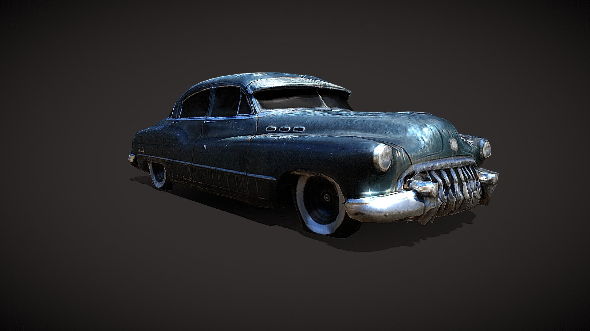 Retop 3d scan of Renafox. Work progress less 1 houre.
https://skfb.ly/6DnYZ - Old Buick - Download Free 3D model by Ashkelon 3d model