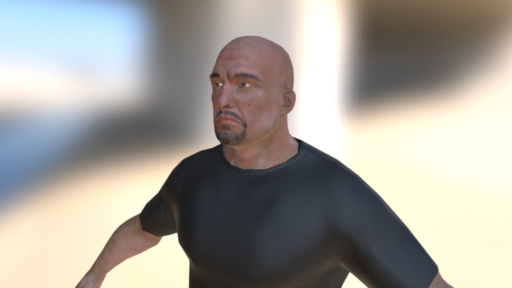Bodyguard/ Bouncer game model. Search Unity 3D asset Store for Studio New Punch! - White Bouncer Model - 3D model by ssaraksh 3d model