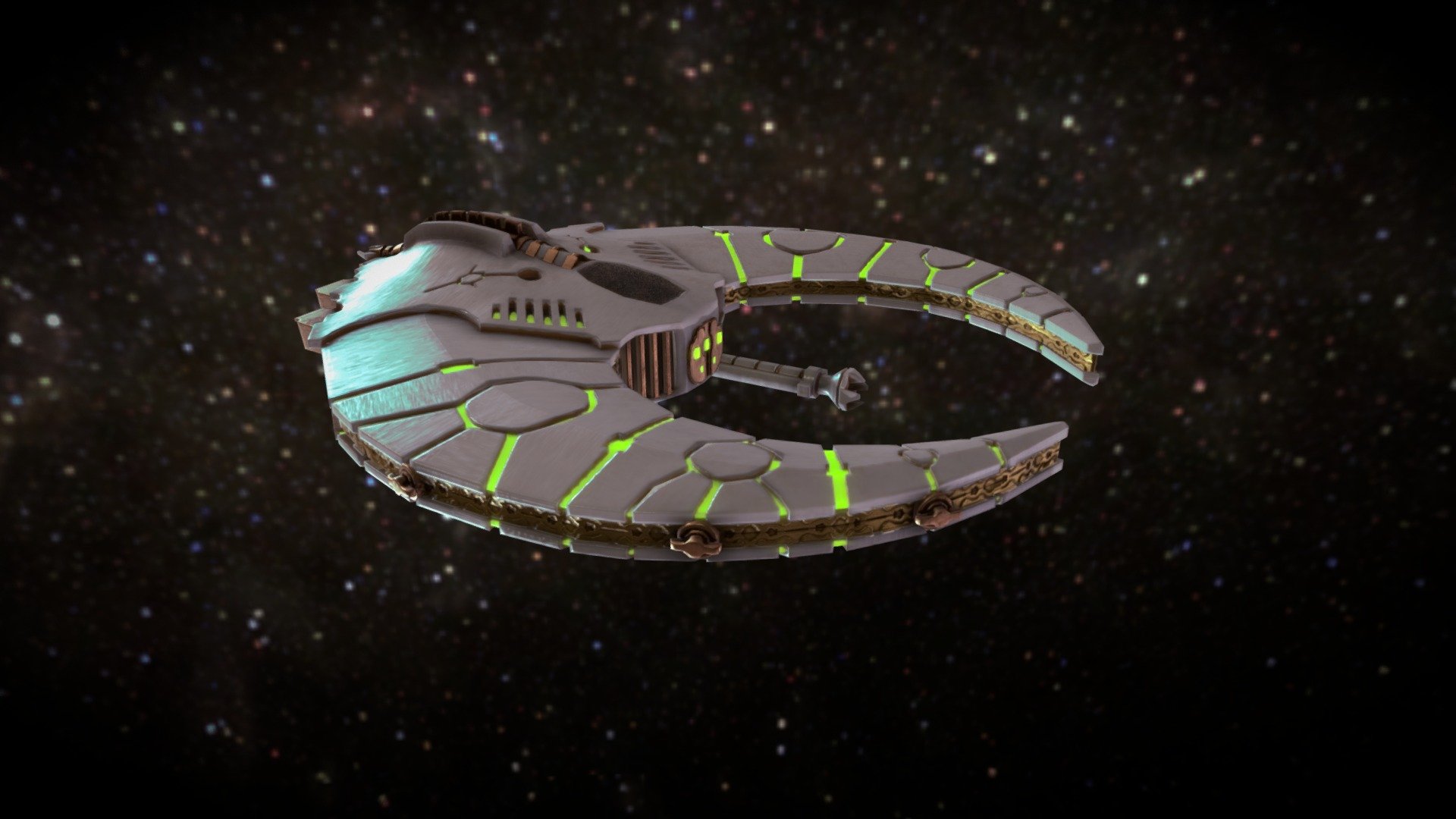 Design by Games Workshop, I made the 3d model and texture using 3ds Max and Substance Painter but do not take credit for the design itself 3d model