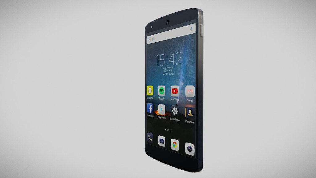 Highly Detailed model of the Google Nexus 5 smartphone - Andriod Phone - Buy Royalty Free 3D model by Daniel Vesterbaek (@ledingo) 3d model