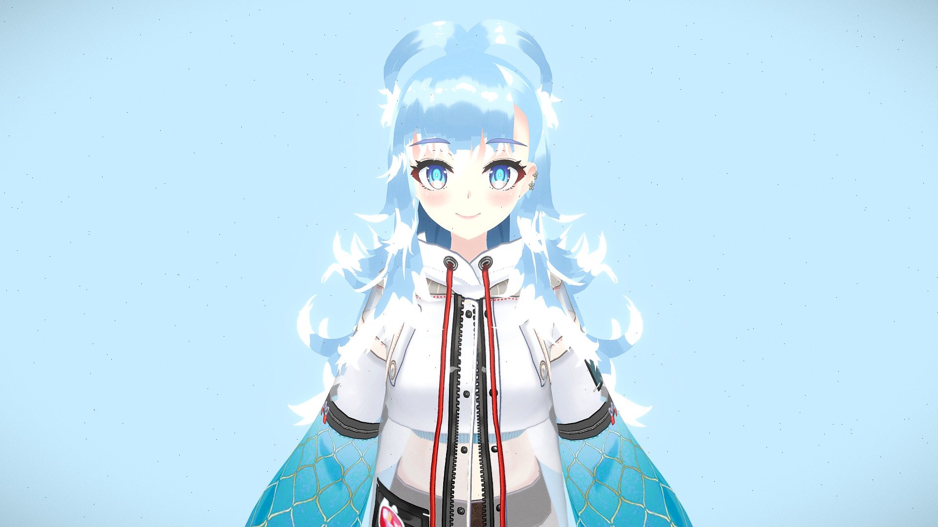made by vroid - Hololive VTuber - Kobo Kanaeru - 3D model by 風籟_Furai (@FuraiConcept) 3d model
