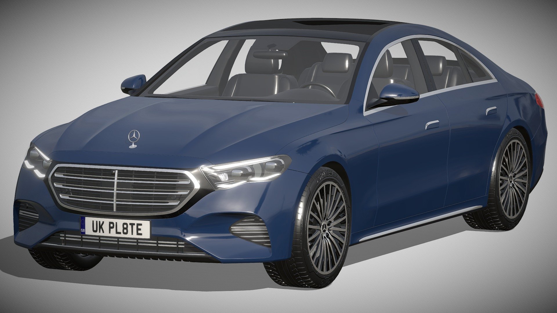 Mercedes-Benz E-Class 2023

https://www.mercedes-benz.de/passengercars/models/saloon/new/e-class.html

Clean geometry Light weight model, yet completely detailed for HI-Res renders. Use for movies, Advertisements or games

Corona render and materials

All textures include in *.rar files

Lighting setup is not included in the file! - Mercedes-Benz E-Class 2023 - Buy Royalty Free 3D model by zifir3d 3d model