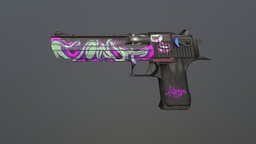 Desert Eagle | Street Shooter csgo, counterstrikeglobaloffensive, workshop_csgo, graffit, art, skin