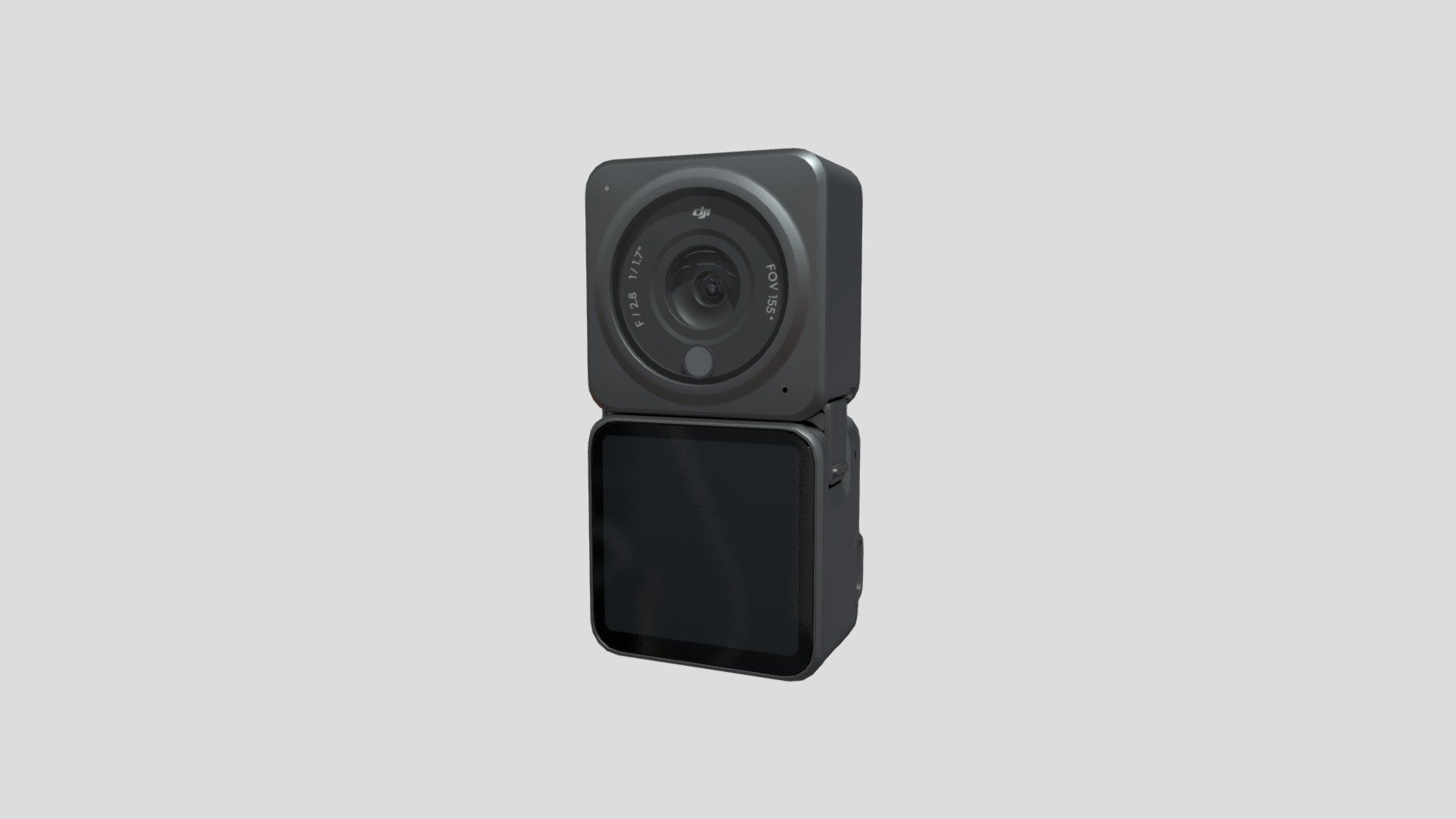 DJI Action 2；3D - DJI Action 2 - 3D model by Jackey&Design (@1394725324zhang) 3d model