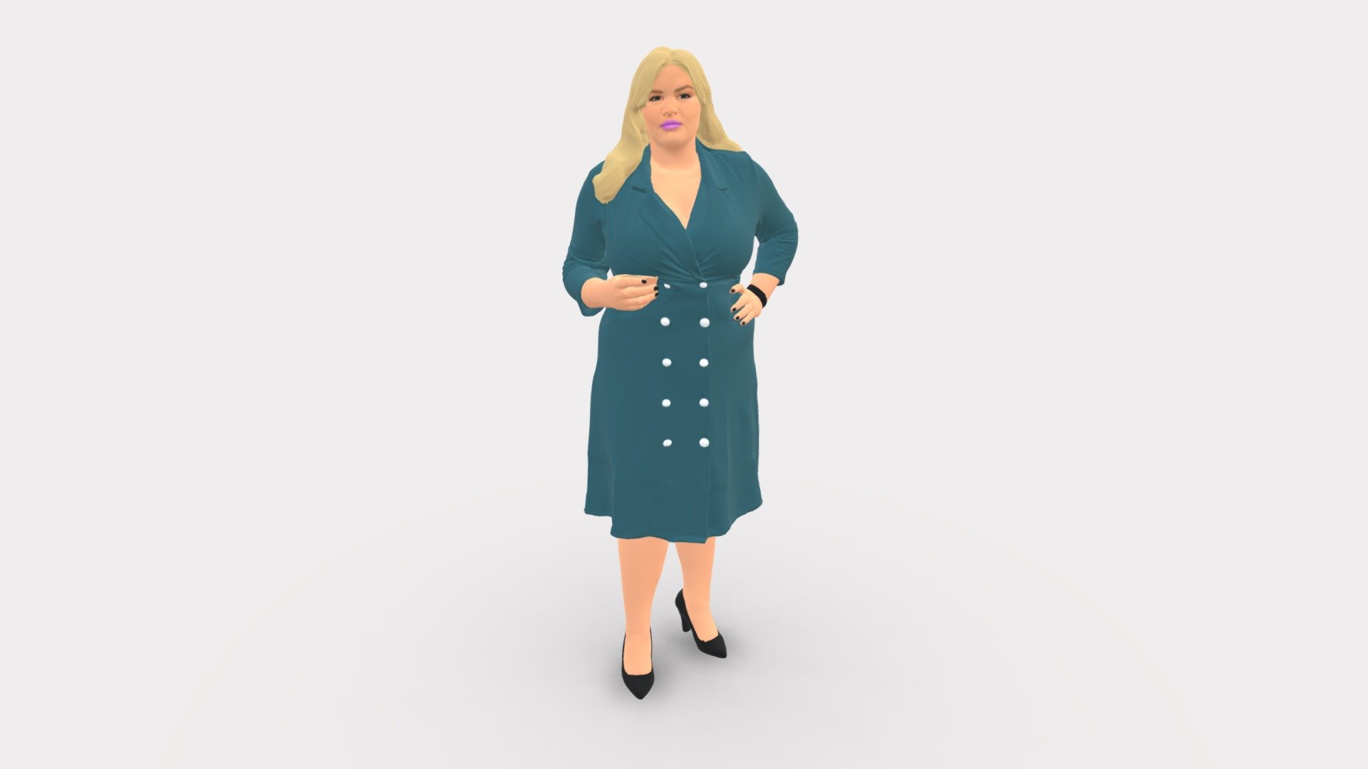 We provide unique 3d scanned models with realistic proportions for closeup and medium-distance views in artworks, paintings and classes. As well as architectural visualization projects.

Main features:




high-end realistic 3d scanned model;

realistic proportions;

highest quality;

low price;

saves you time for more time in landscaping and interiors visualization.

FEATURES 




3d scanned model 

Extremely clean

Edge Loops based

smoothable

symmetrical

professional quality UV map

high level of detail

high resolution textures

real-world scale

system unit: cm

TEXTURES 




Textural Resolution: 4096 x 4096

Color Map

The model is suitable for stereolithography 3d printing 

The model is also ready for fullcolour 3d printing - Rich woman 0122 - Buy Royalty Free 3D model by 3DFarm 3d model
