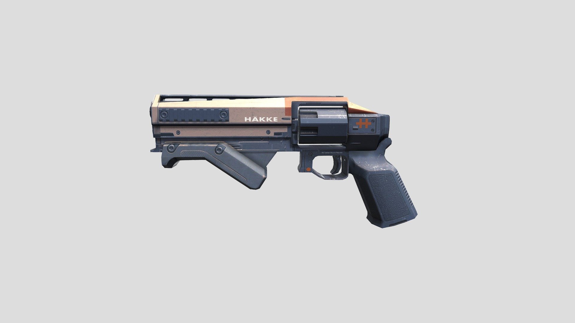Destiny 2 Hawke Handcannon - Download Free 3D model by Arjun_Mahendaran 3d model