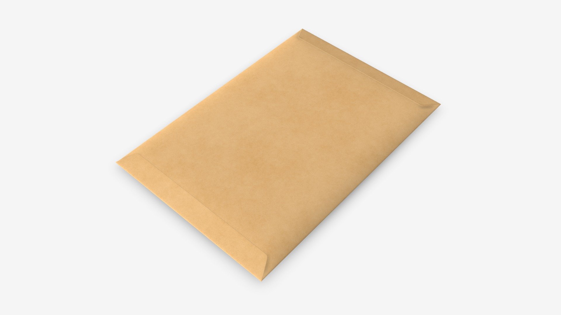 Envelope mockup 01 - Buy Royalty Free 3D model by HQ3DMOD (@AivisAstics) 3d model