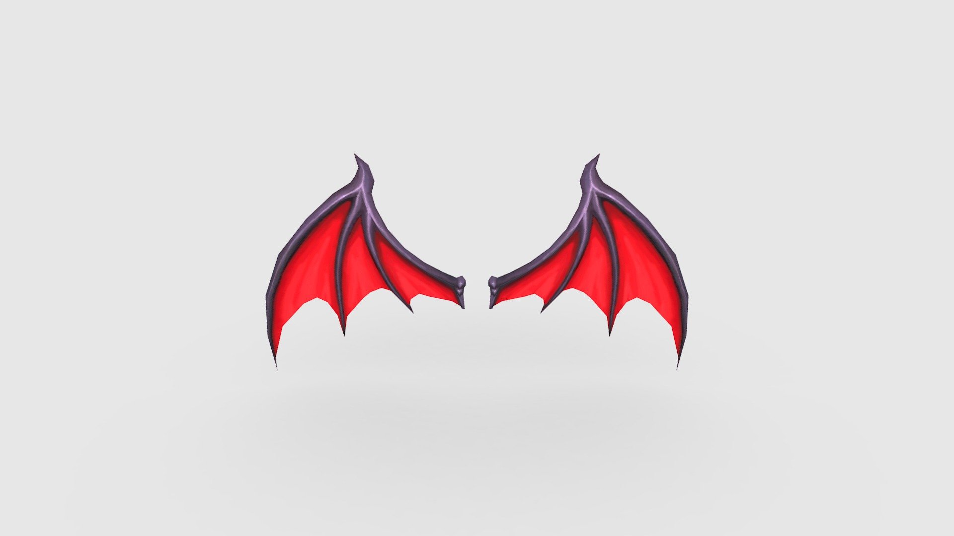 Texture size:256px

Number of Texture:1 - Cartoon red devil wing - halloween - Buy Royalty Free 3D model by ler_cartoon (@lerrrrr) 3d model