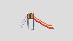 playground equipment 33 AM244 Archmodel other, toys, slide, equipment, playground, hobby, sport