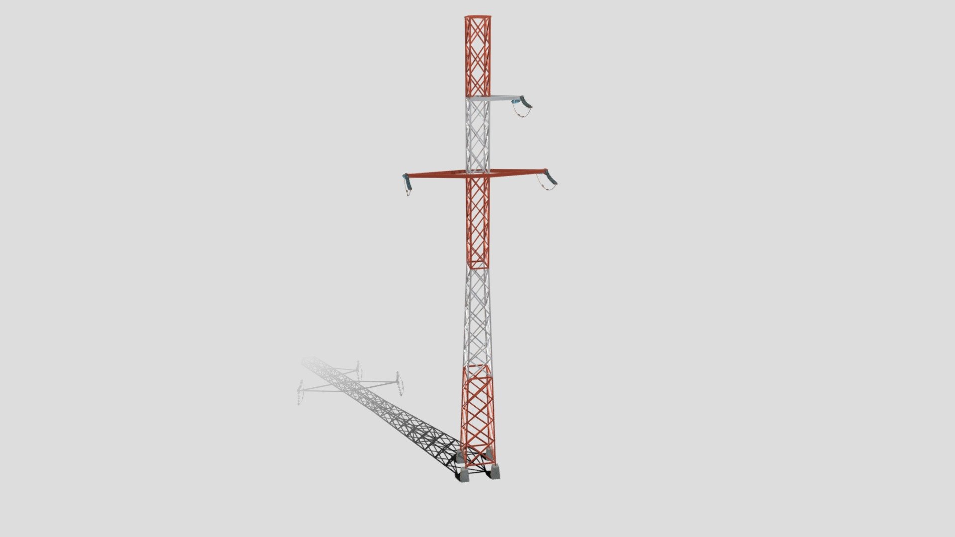 Electricity pole model built in Blender and rendered with Cycles, with PBR materials, Game-Ready.

File formats:
-.blend, rendered with cycles, as seen in the images;
-.obj, with materials applied and textures;
-.dae, with materials applied and textures;
-.fbx, with material slots applied;
-.stl;

3D Software:
This 3d model was originally created in Blender 2.79 and rendered with Cycles.

Materials and textures:
Materials and textures made in Substance Painter (PBR Workflow).
The model has materials applied in all formats, and is ready to import and render .
The model comes with multiple png image textures.

Preview scenes:
The preview images are rendered in Blender using its built-in render engine &lsquo;Cycles'.
Note that the blend files come directly with the rendering scene included and the render command will generate the exact result as seen in previews.

General:
The models are built strictly out of quads, with low poly counts, ideal for games, but also detailed enough for high fidelity renders 3d model