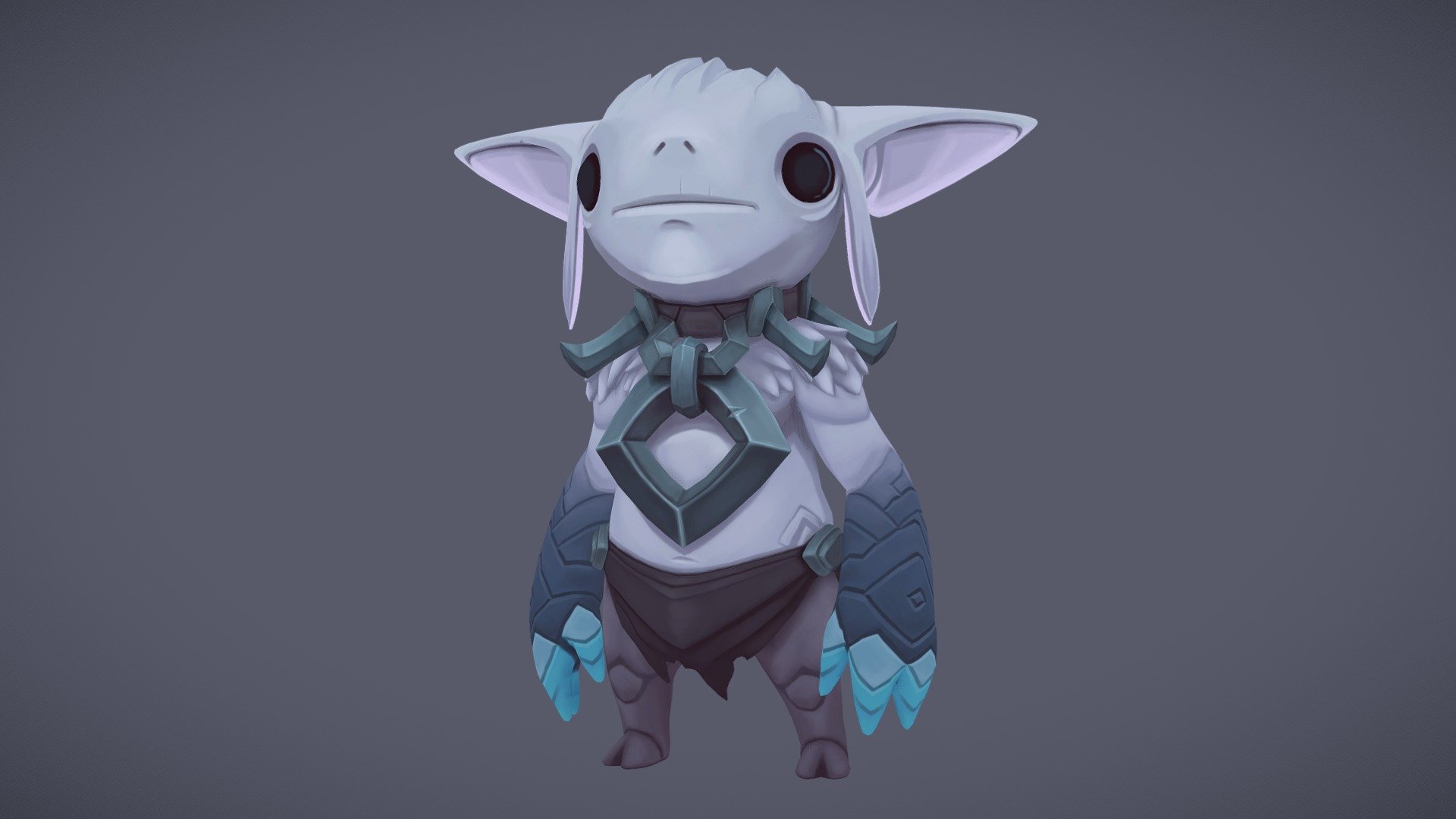 3D character art based on the concept by Jon Comoglio: https://www.artstation.com/artwork/8NDbQ

More detail on my artstation: https://www.artstation.com/artwork/qAJxEN - Pale Forge Slave - 3D model by Piemaster 3d model