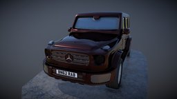 Mercedes G-Class 2018 4x4, mercedes, substance-designer, g-class, substance, 3dsmax, substance-painter, car