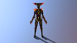 Demon demon, homunculus, game, female, gamecharacter, fantasy