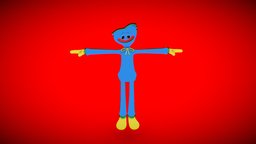 Cartoon Huggy Wuggy poppyplaytime, huggywuggy, huggy