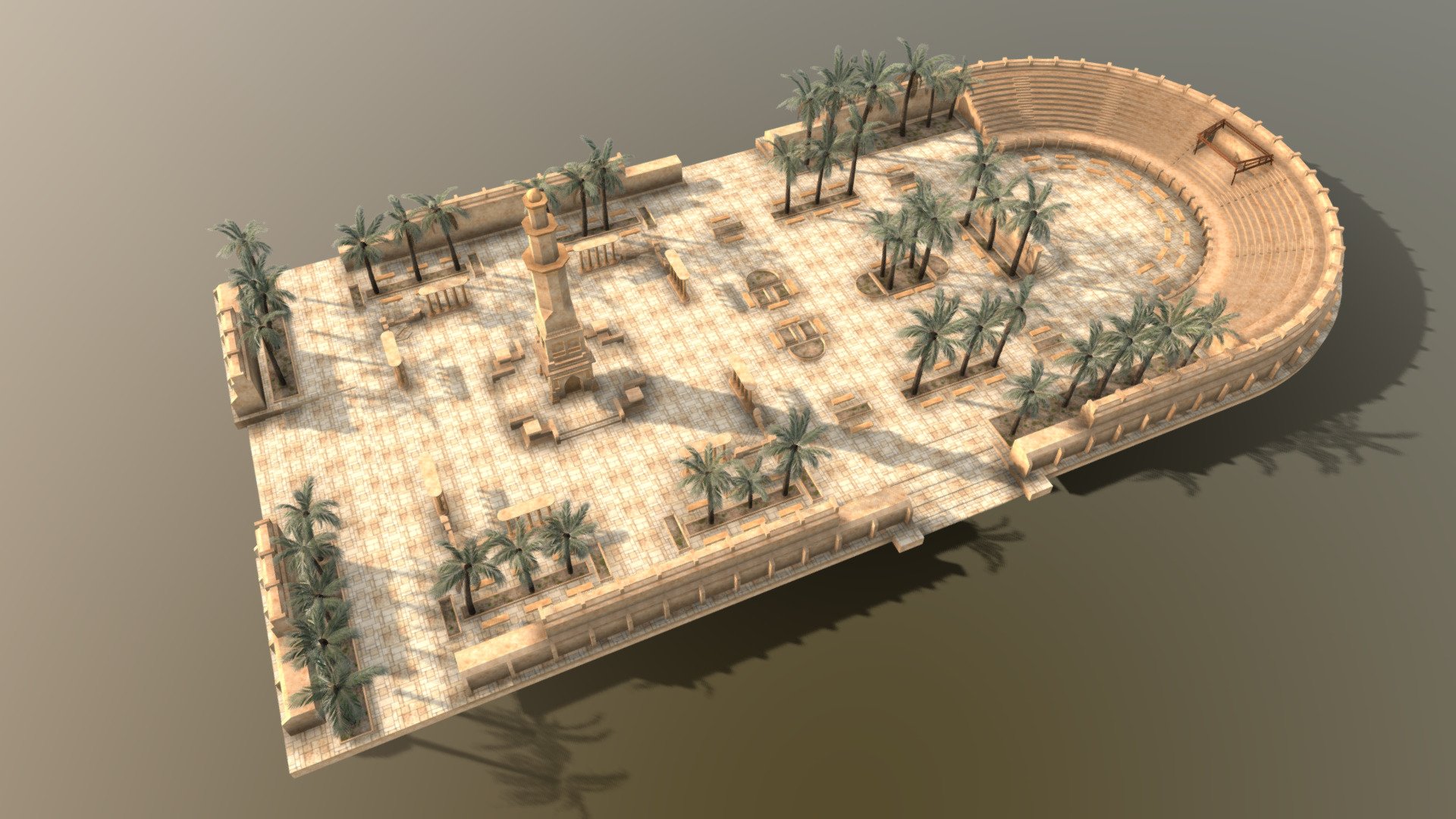 ancient desert arena





no UV maps (overlapping)




files type : dea ,fbx,obj,3ds,blender file




textures (2048*2048)




the textures in textures.rar


 - Ancient Desert Arena - Buy Royalty Free 3D model by omarme37 3d model