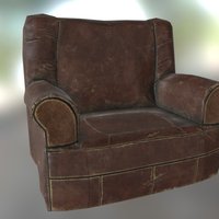 Worn couch marmoset, substancemaya, substancepainter, substance, painter, zbrush
