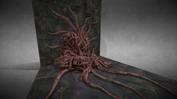 Flesh Blob blob, terror, flesh, painter, blender, horror