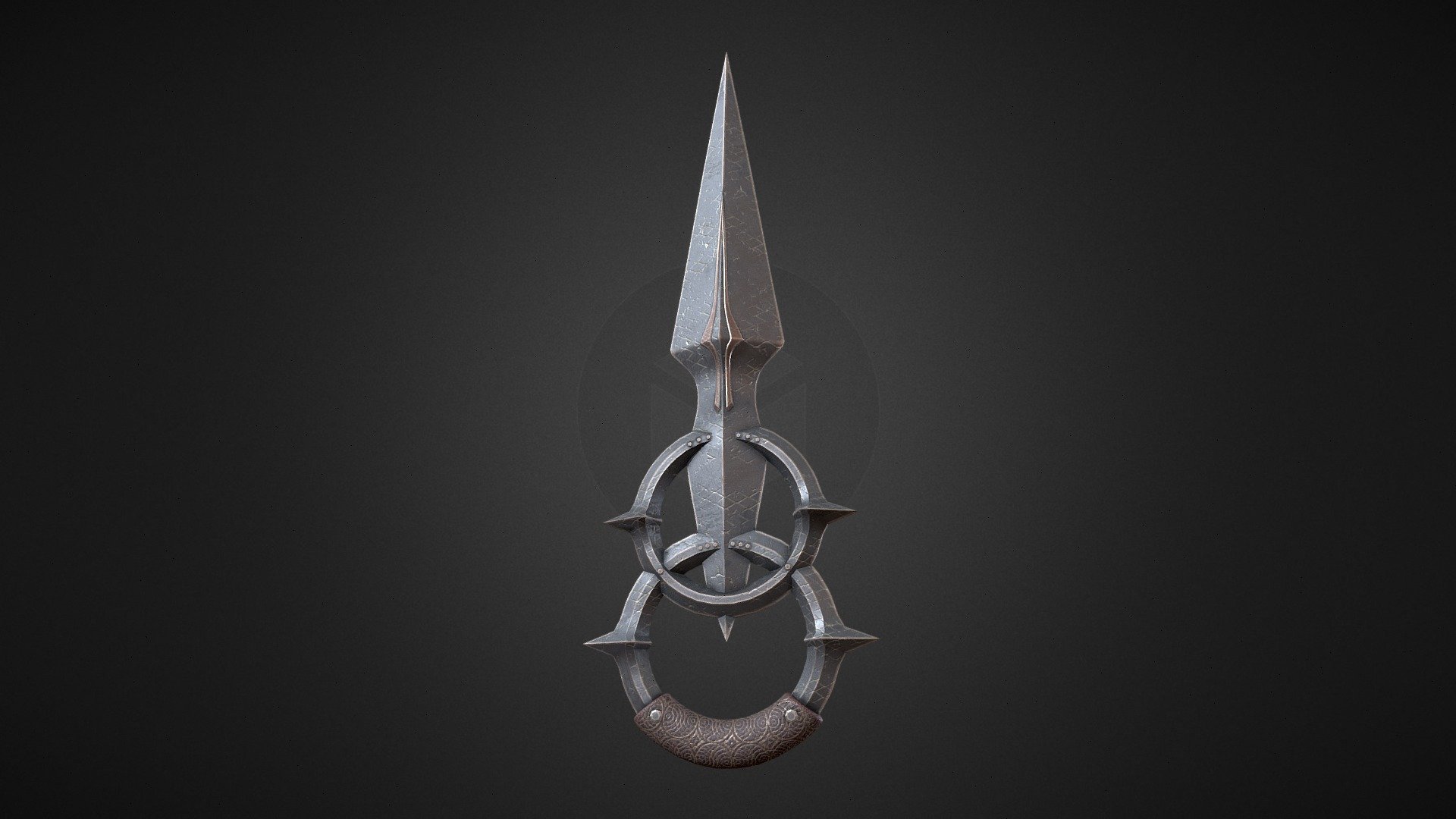 Attach additional file: Fbx - Obj - Blender - SubstancePainter.

Clean Topology.

1 Pbr Material. Textures: AO, BaseColor, Metallic, Roughness, Normal.

Poly Counts: 2.148 Verts.

If my product disappoints or if files are missing, please message for feedback. I value your input, and I’ll provide a warranty and enhance store quality.
 - Fantasy Throwing Knife 2 - HiepVu - Buy Royalty Free 3D model by HiepVu 3d model