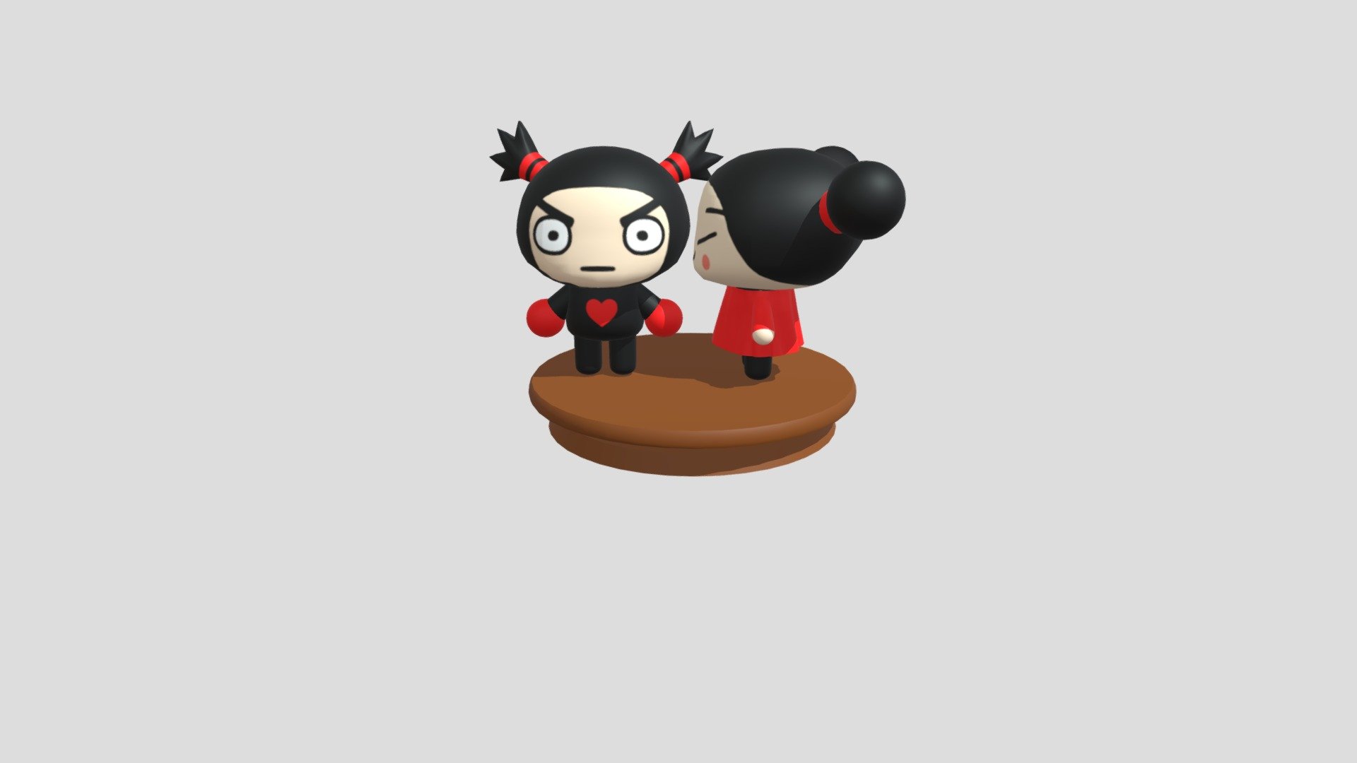 Diorama Animado de Pucca
Pucca besando a Garu
BY: David Santiago Cardenas Rotavista - Pucca Diorama - 3D model by Rotaview 3d model