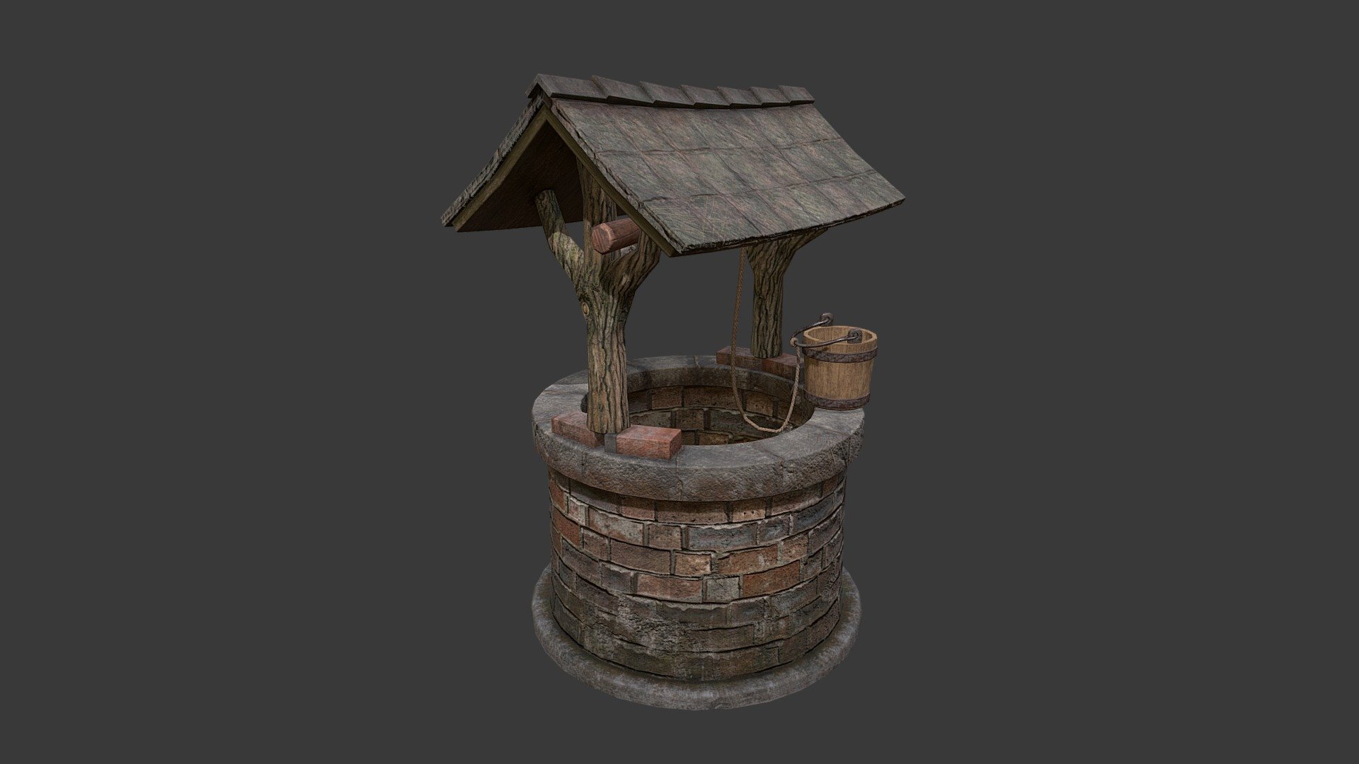 a must have well for you games and animation projects - Fantasy Well - Buy Royalty Free 3D model by Ahmad Azizi (@azizi16) 3d model