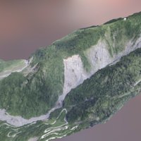 屏東縣霧台鄉霧大二號橋上游崩塌 agisoft, photoscan