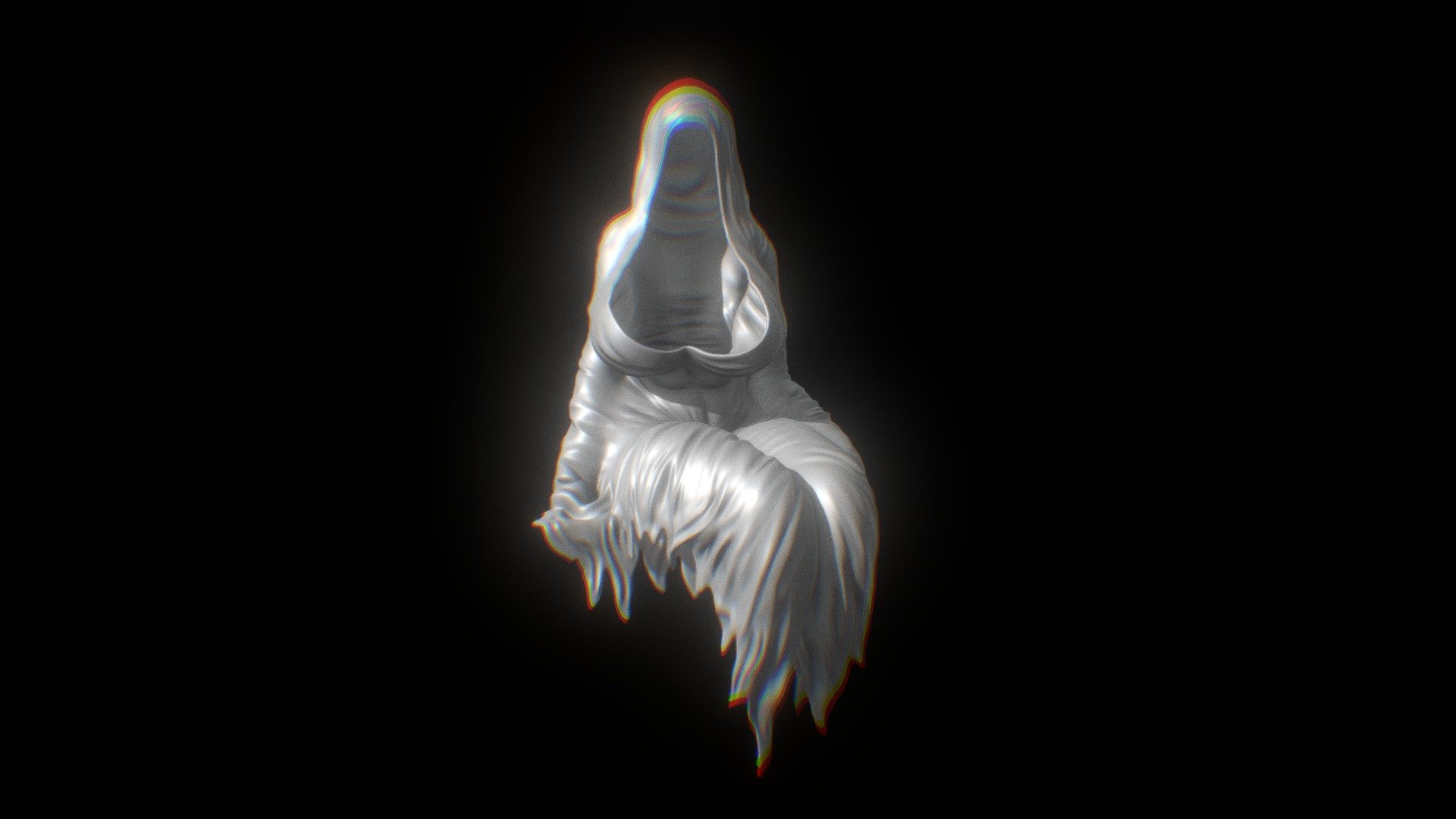 Make this for Halloween - Ghost Lady - 3D model by 1ooooJ0Y 3d model