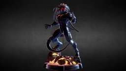 Blackheart Statue capture, marvel, blackheart, mephisto