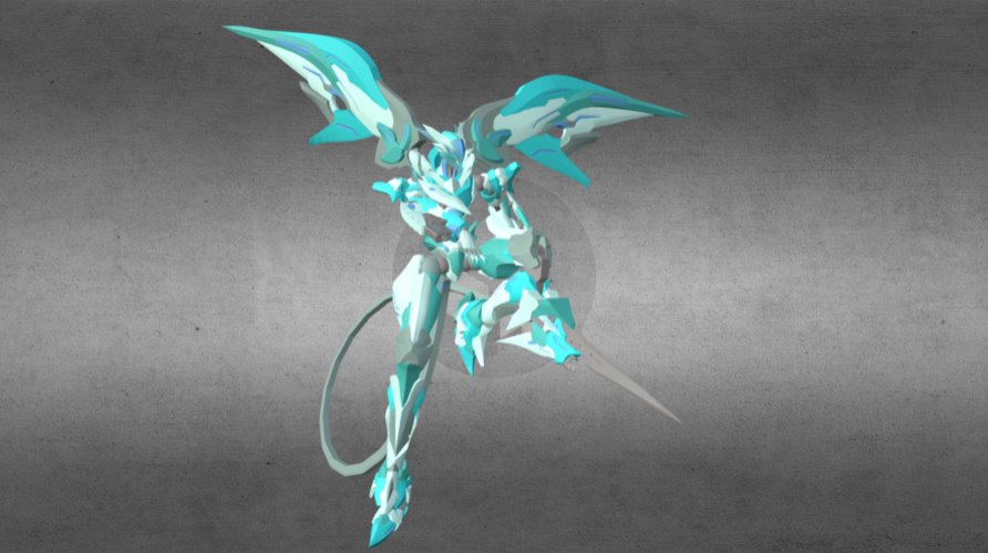 Original design. Made in 3dcoat . I used blender for retopo and bone 3d model