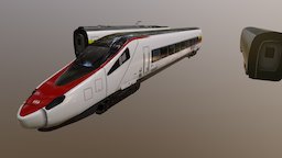 Alstom ETR 610 "Pendolino" cities, skylines, sbb, alstom, 610, ffs, etr, pendolino, cff