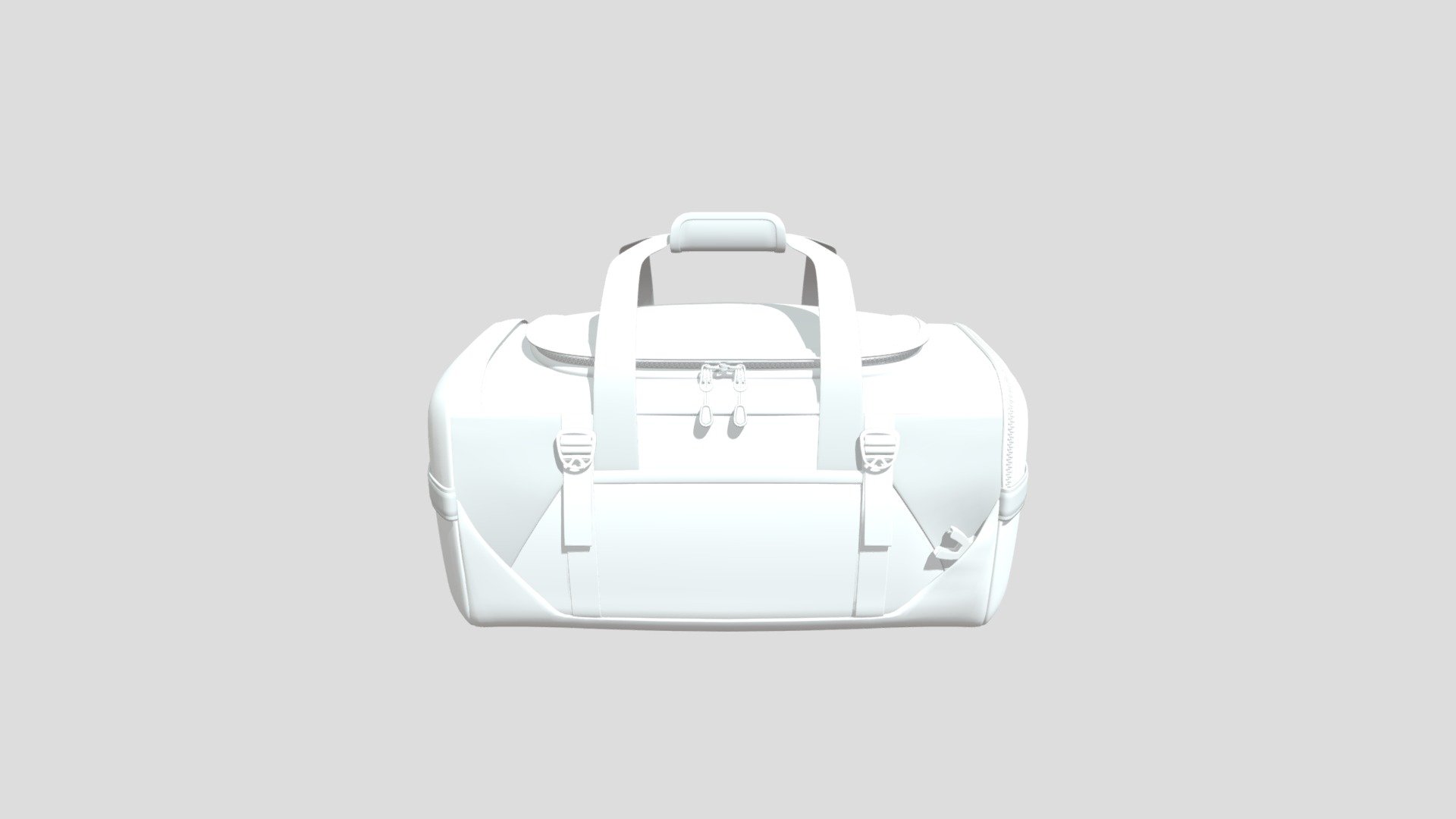 3D model of Fairlead Duffel-Backpack. (mid poly) - Fairlead Duffel-Backpack - 3D model by Bryan Michael Lillo Jara (@BryanLillo) 3d model