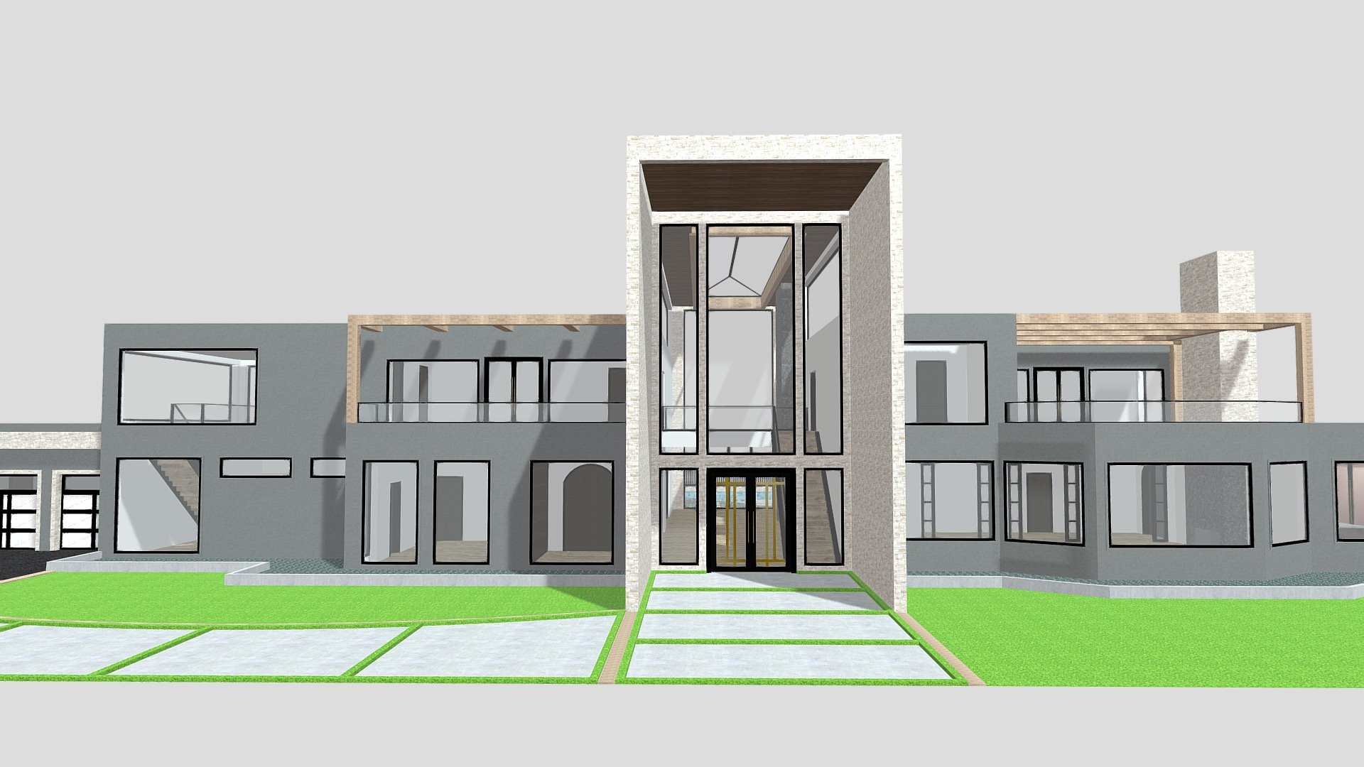modern hosue with 7 bed rooms, 9 bath rooms, and over 12,000 sq.ft.
*updated - Tower - Download Free 3D model by sandmanJ24 3d model
