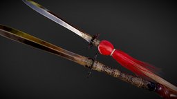 Deadland Series_14_Gau ornament, mod, commission, conan-exiles, weapon, deadland, noai