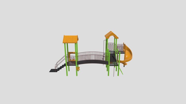 playground equipment 37 AM244 Archmodel other, toys, slide, equipment, playground, hobby, sport