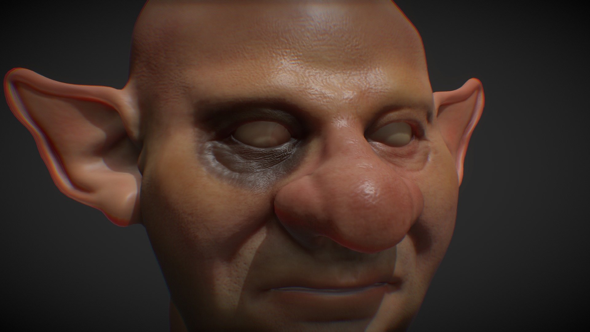 Handpainted texture for a personal project 3d model