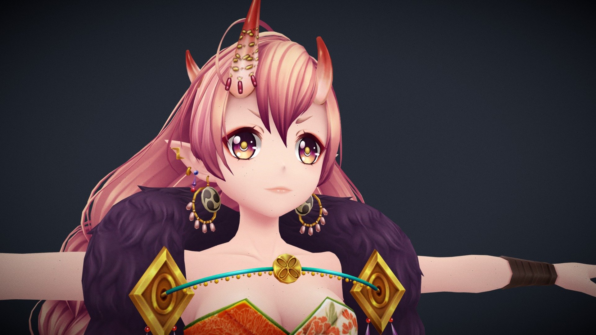 We make 3D Character for VR Chat 3d model