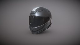 Motorbike Helmet Gray motorbike, motorcycle, helmets, helmet-3d-model, helmet, racing