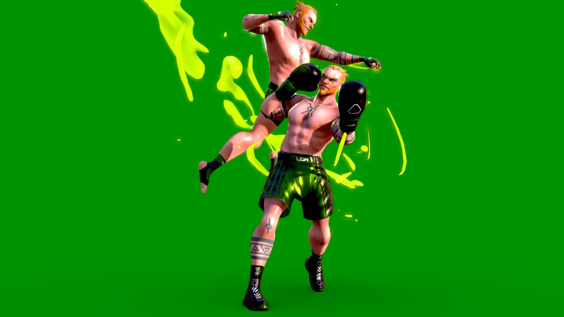 Brad is a fighter from Ireland. People called him the 