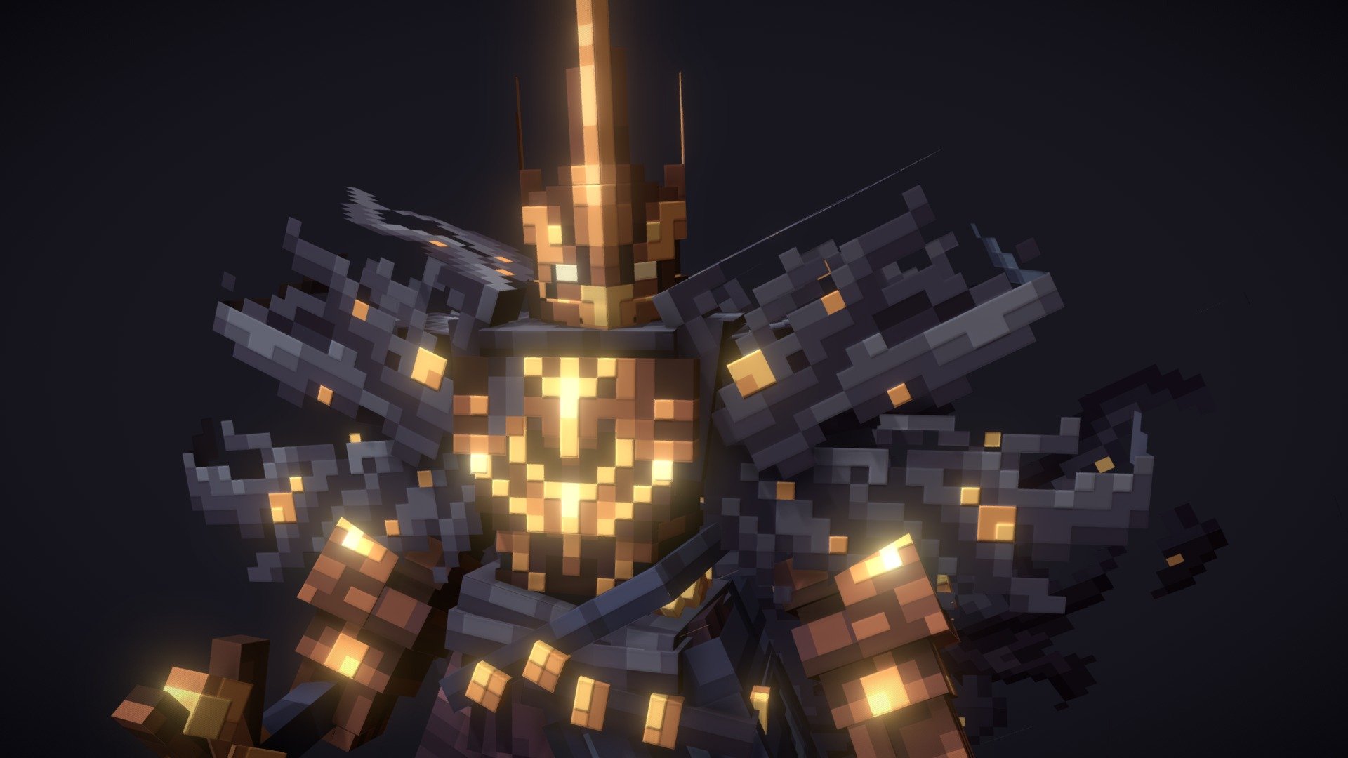 king - 3D model by KKKK (@1952910836) 3d model