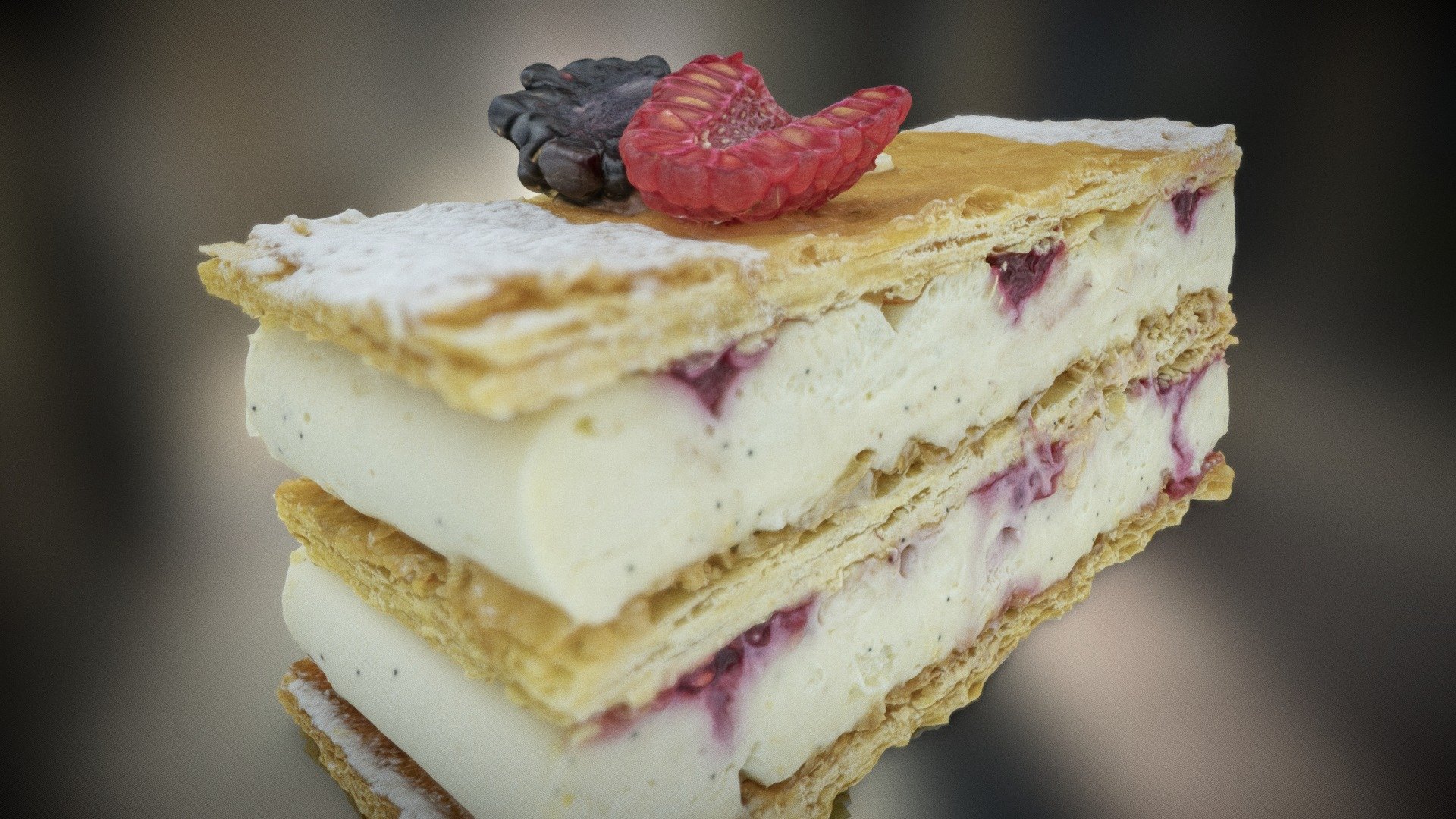 Photogrammetry 3D scan of cake - 3D cake - 3D model by CEDET-CIIRC-CVUT 3d model