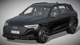 Audi SQ8 e-tron tron, wheel, green, modern, power, wheels, suv, european, drive, audi, urban, speed, battery, hybrid, family, germany, realistic, comfort, crossover, contemporary, q8, prestige, ecologic, progressive, e-tron, vehicle, design, car, sport, electric, 2023, etron, sq8