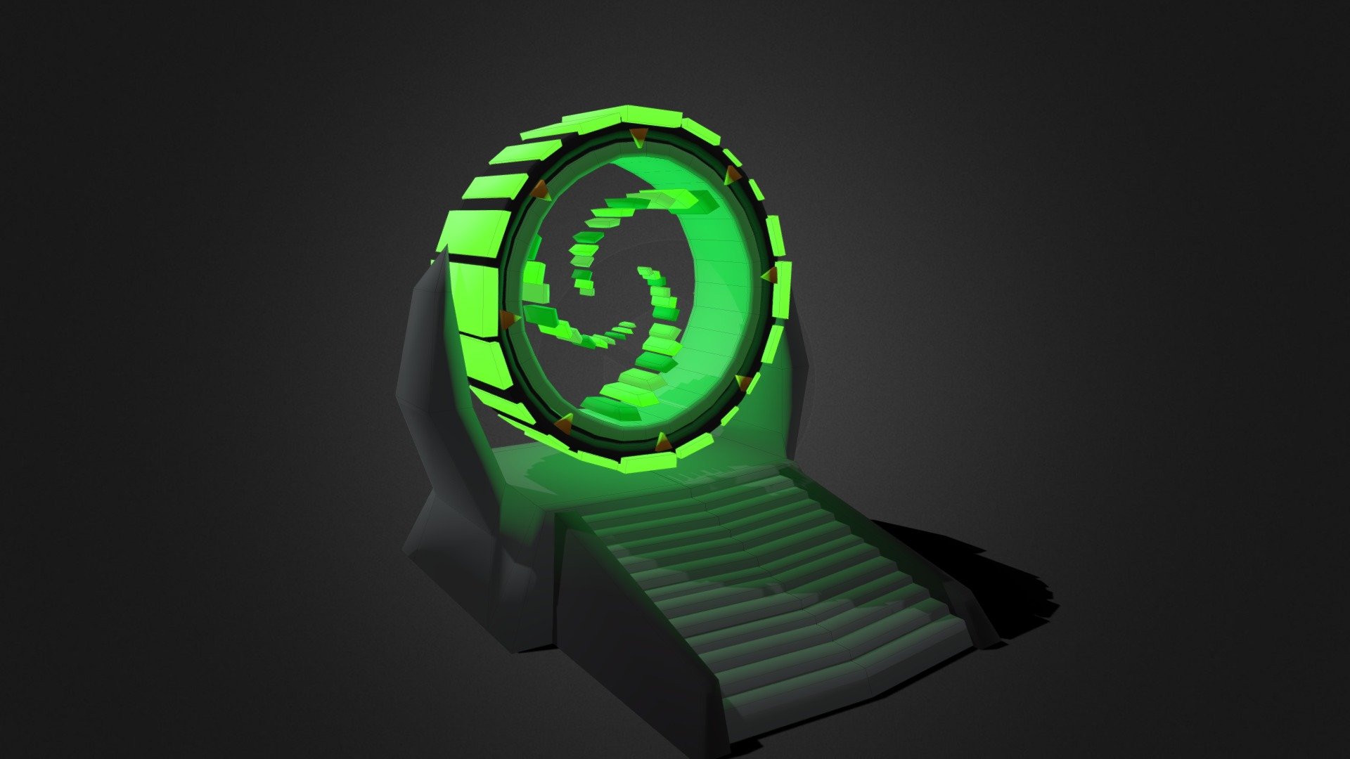 the portal contains a simple rig for the animation.
feel free to use it for whatever you like, i dont mind. :)
if you like it, feel free to like it. :) - Portal - Download Free 3D model by Soulraider.Dev (@gneissler) 3d model