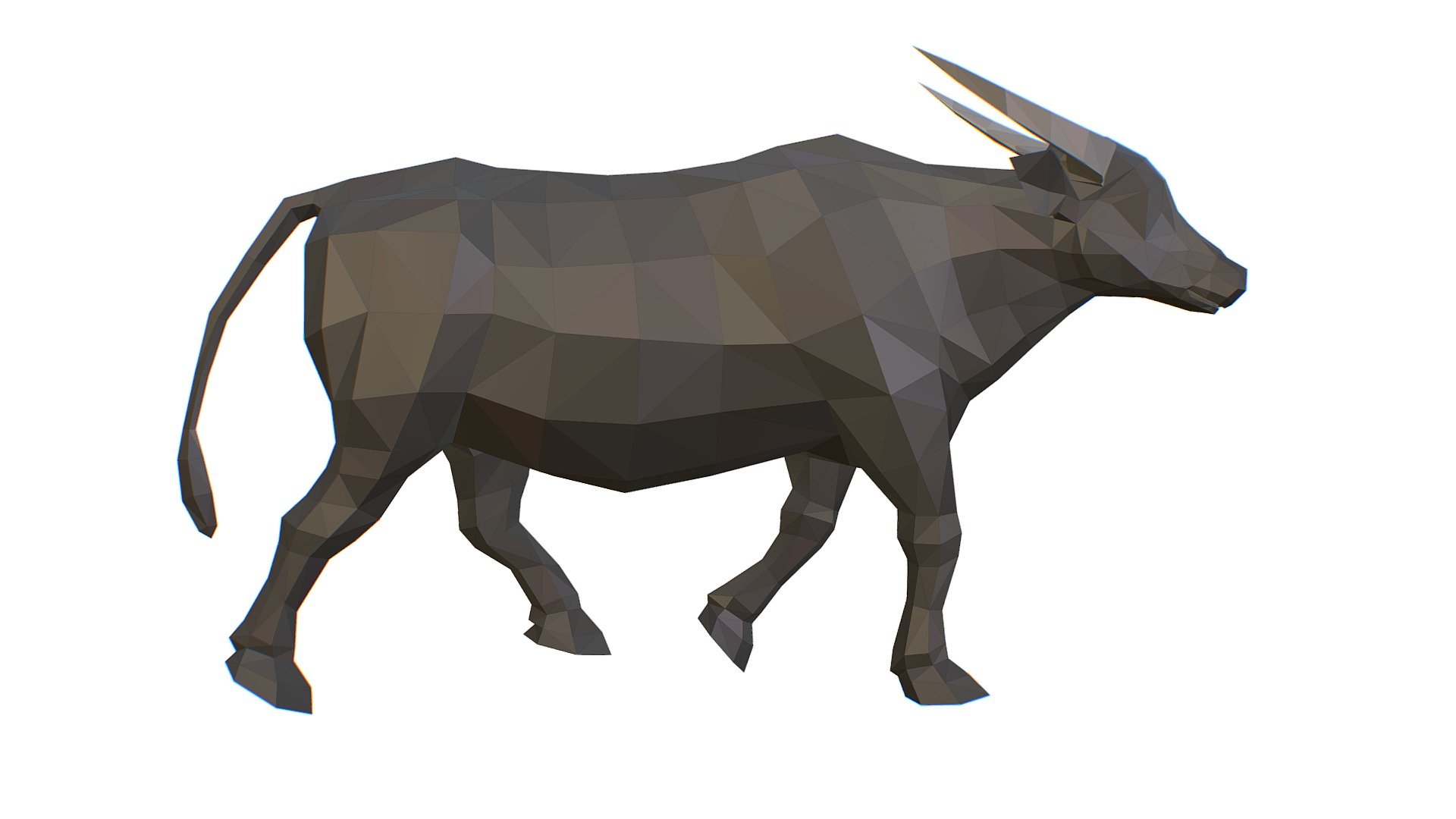 Animated Black Bull Lowpoly Art Style

Animation layers:
Walk   0-60
Fallow 61-288
Idle   288-388 - Animated Black Asian Bull Lowpoly Art Style - Buy Royalty Free 3D model by Oleg Shuldiakov (@olegshuldiakov) 3d model