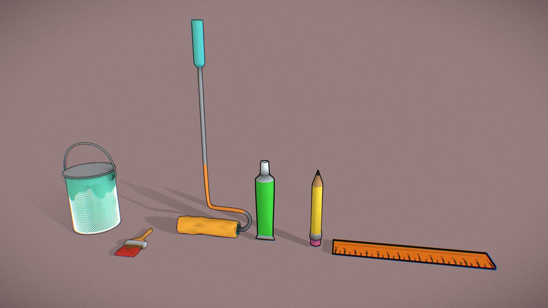 Made for a music video

Modeled, shaded and rigged in Blender
►See how the rigs and shaders work here!



-Download includes:


.blend file with textures, editable materials and the rigs
 - Painting assets pack rigged - Buy Royalty Free 3D model by matisosanimation 3d model