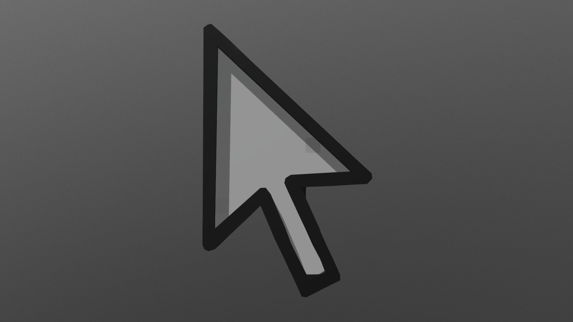 Mouse, cursor 3d model - Cursor Icon - 3D model by Carolina Alves (@fy_carol) 3d model