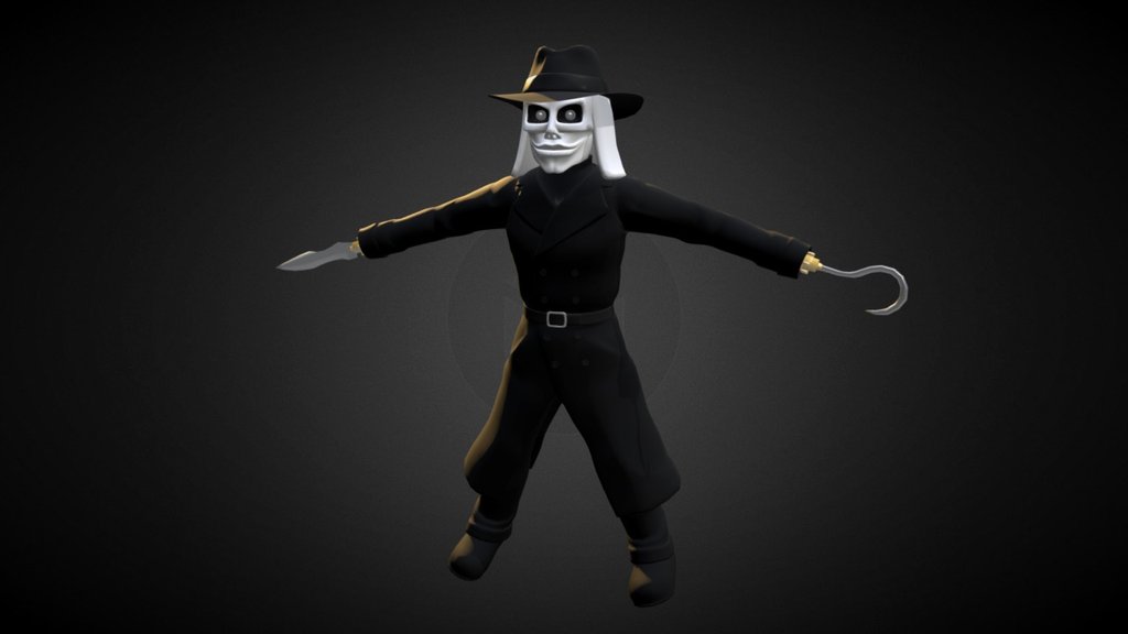Blade - 3D model by Omar Lizarraga (@OmarLizarraga) 3d model